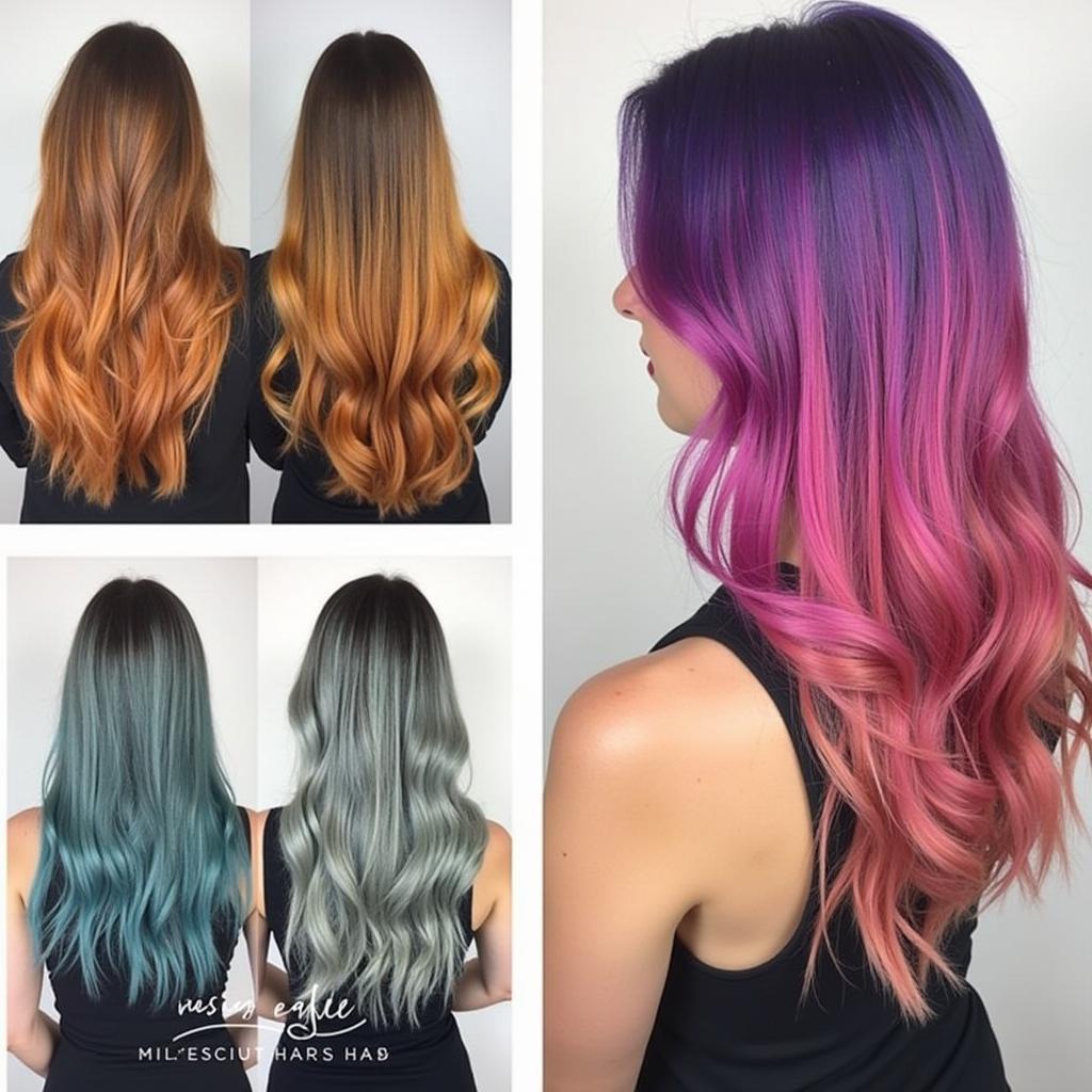 Showcasing the Results of Just 5 Hair Dye