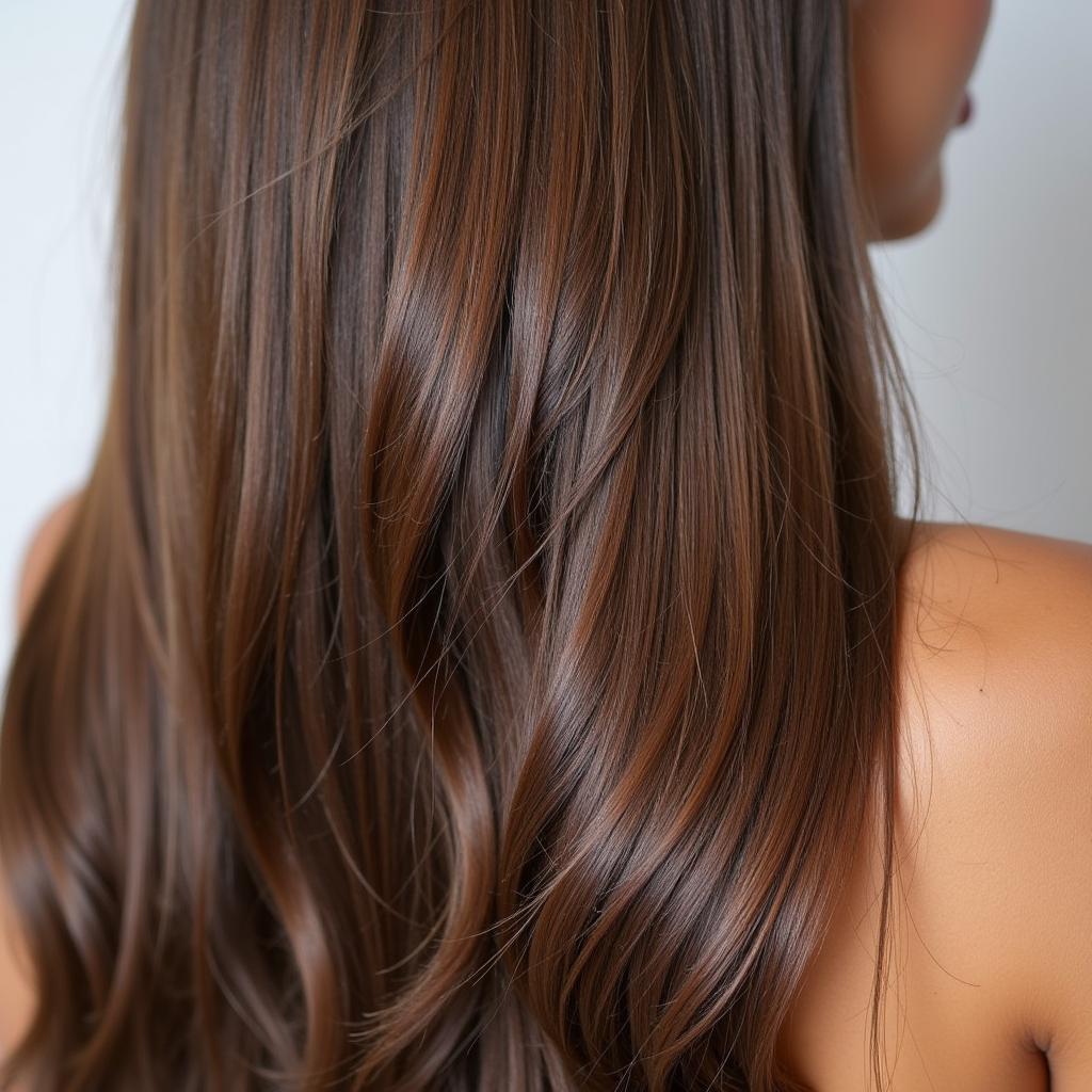 Shiny and Healthy Hair After Keratin Treatment