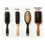 Different Types of Kiss Hair Brushes