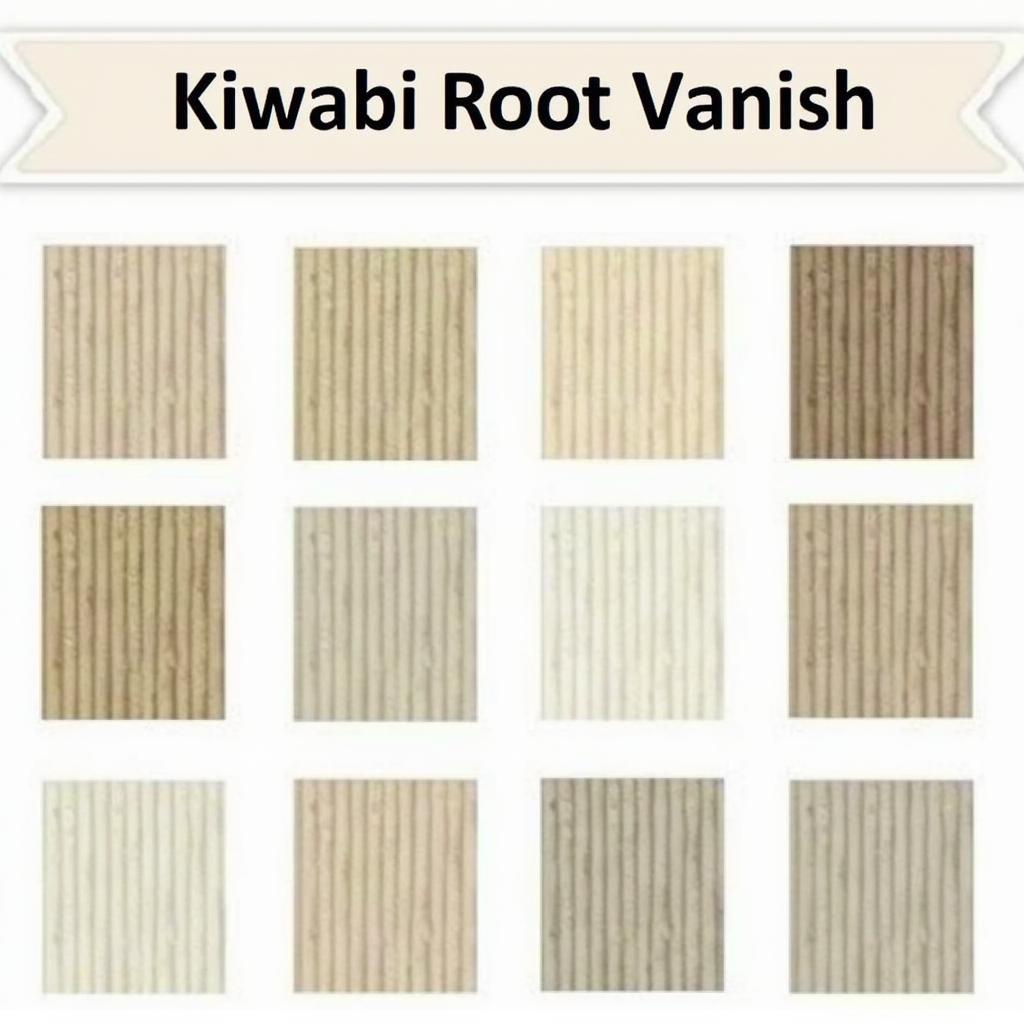 Kiwabi Root Vanish Shades