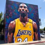 Kobe Bryant Mural in Los Angeles