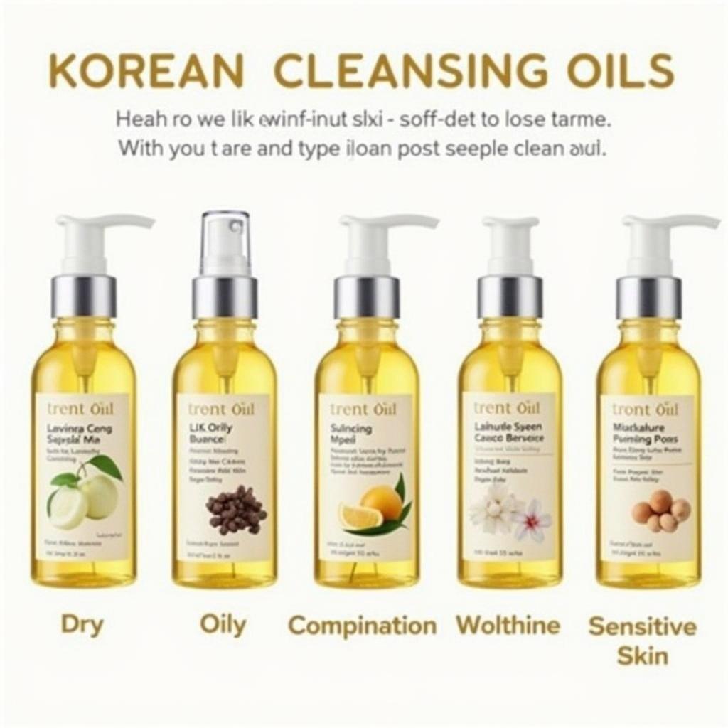 Choosing the Right Korean Cleansing Oil for Different Skin Types