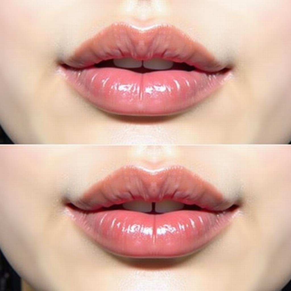 Korean Lip Filler Before & After