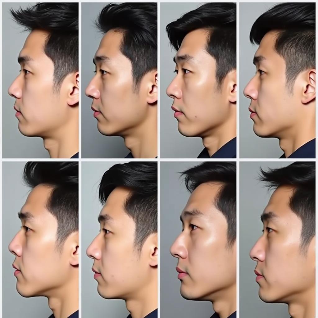 Korean Male Rhinoplasty Before and After Results