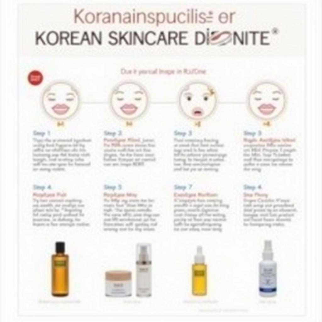 Korean Skincare Routine Steps for Rosacea