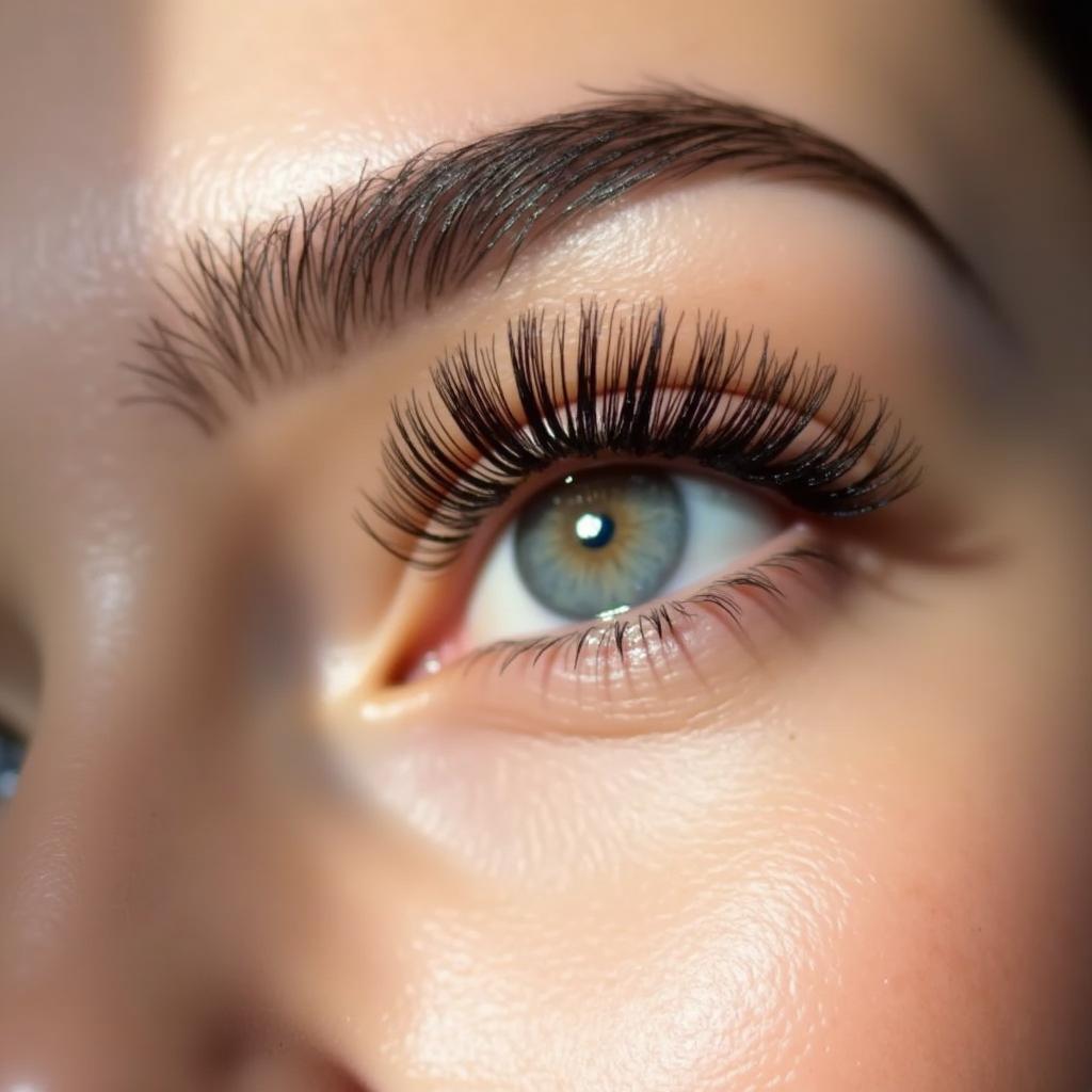 Natural Lashes Light Look