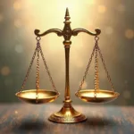 Libra Scales Symbolizing Balance and Justice