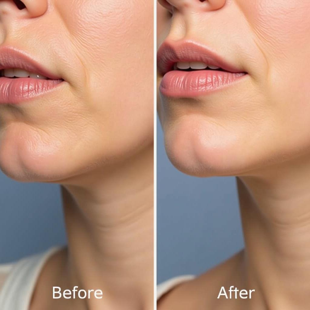 Lip Lift Before and After Results