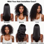 Loc Extensions on Different Hair Types and Lengths