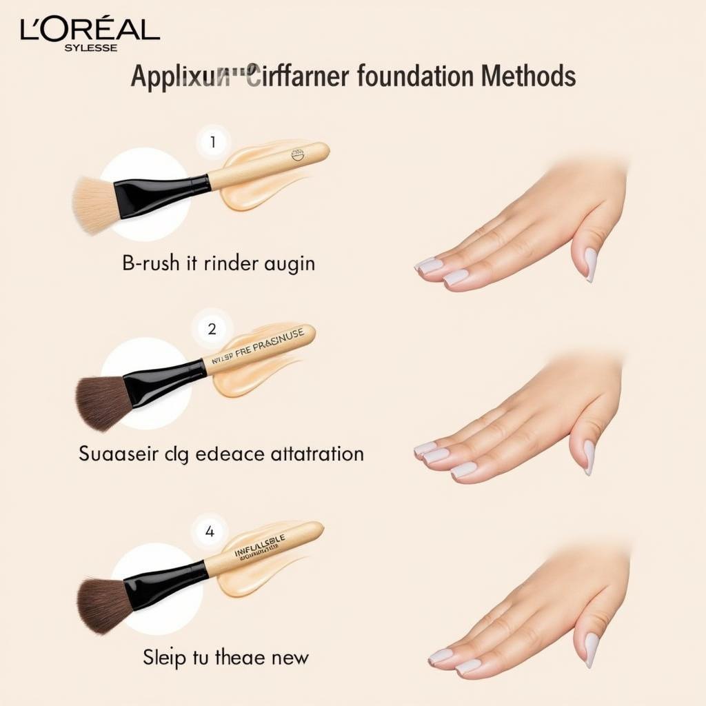 Applying L'Oreal Infallible Foundation