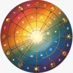 Astrology Chart Symbolizing Universal Love