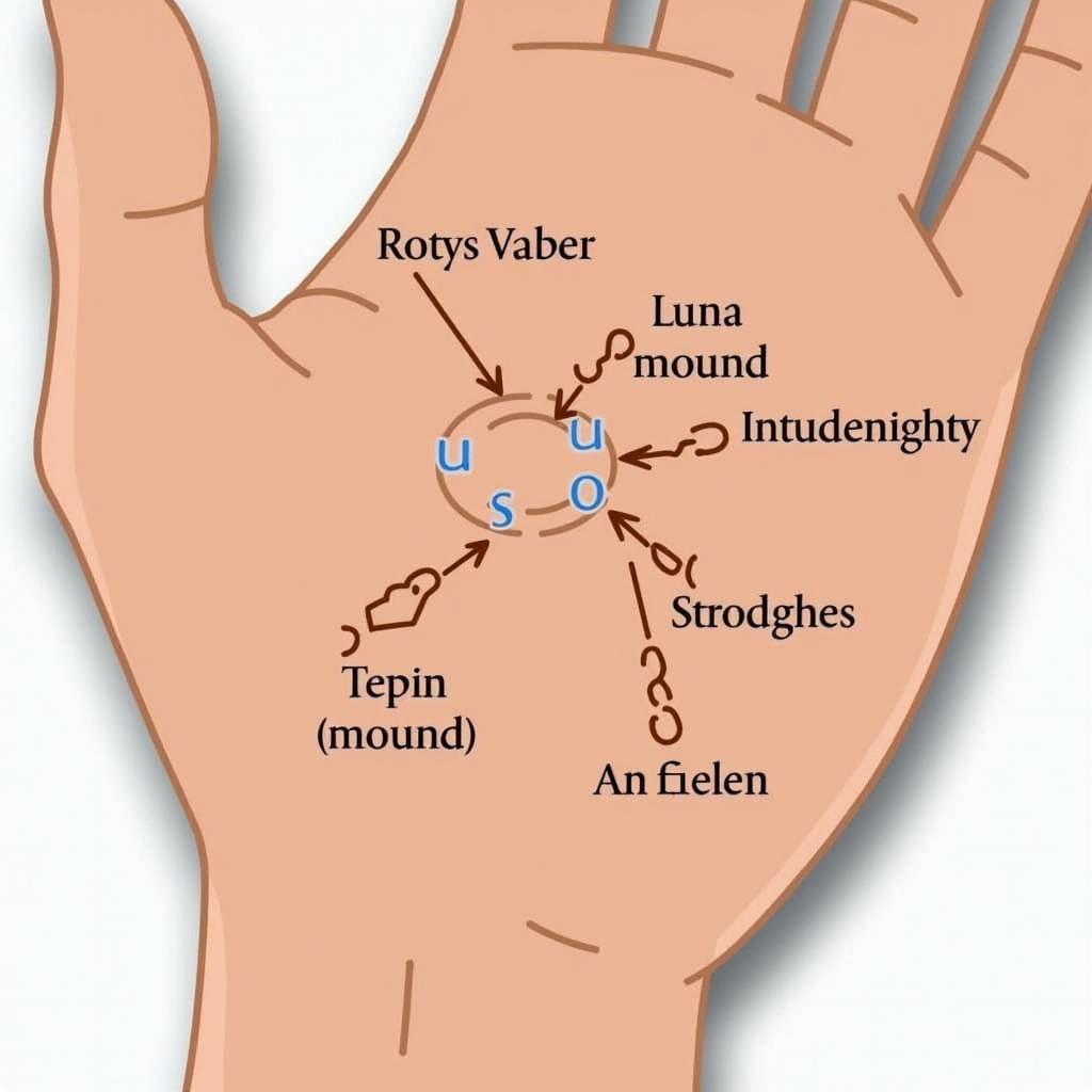 Luna Mount Location in Palmistry