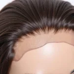 Close-up of a Male Lace Front Wig