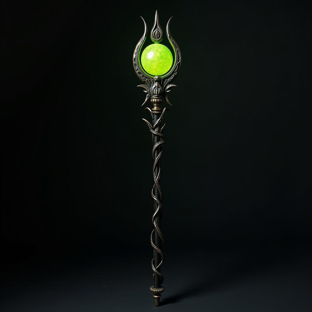 DIY Maleficent Staff