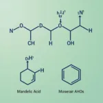 Mandelic Acid Molecular Structure