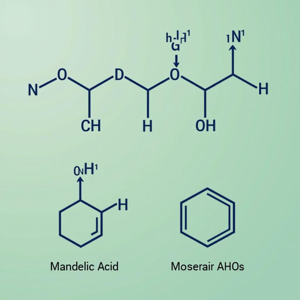 Mandelic Acid Molecular Structure