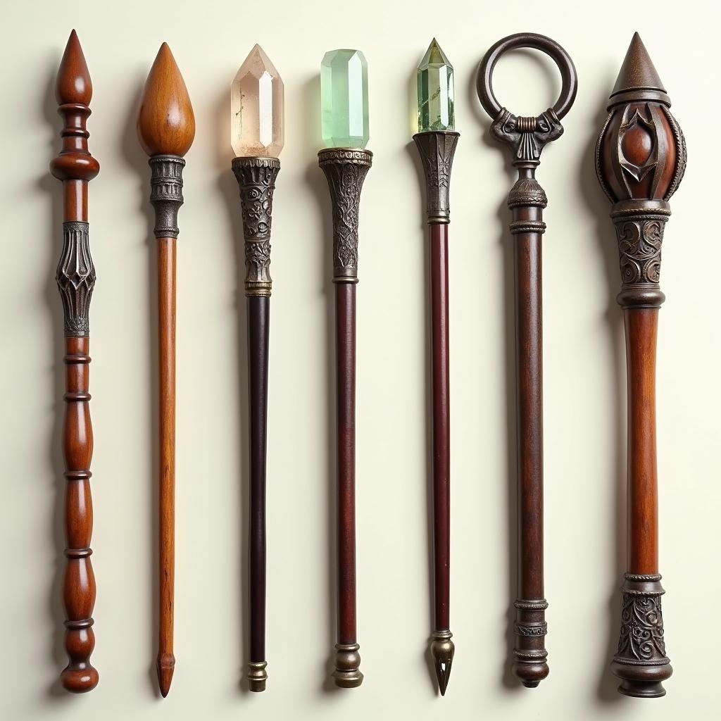 Different Types of Mantric Wands