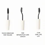 Different Mascara Wand Types for Volume, Length and Curl