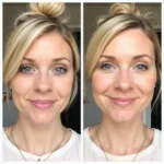 Maybelline Fit Me Matte + Poreless Foundation Before & After