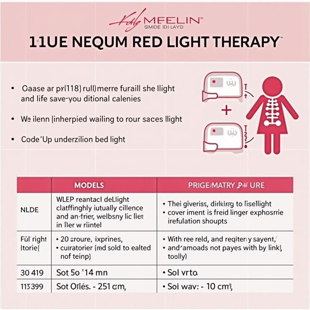 Features of Megelin Red Light Therapy Devices