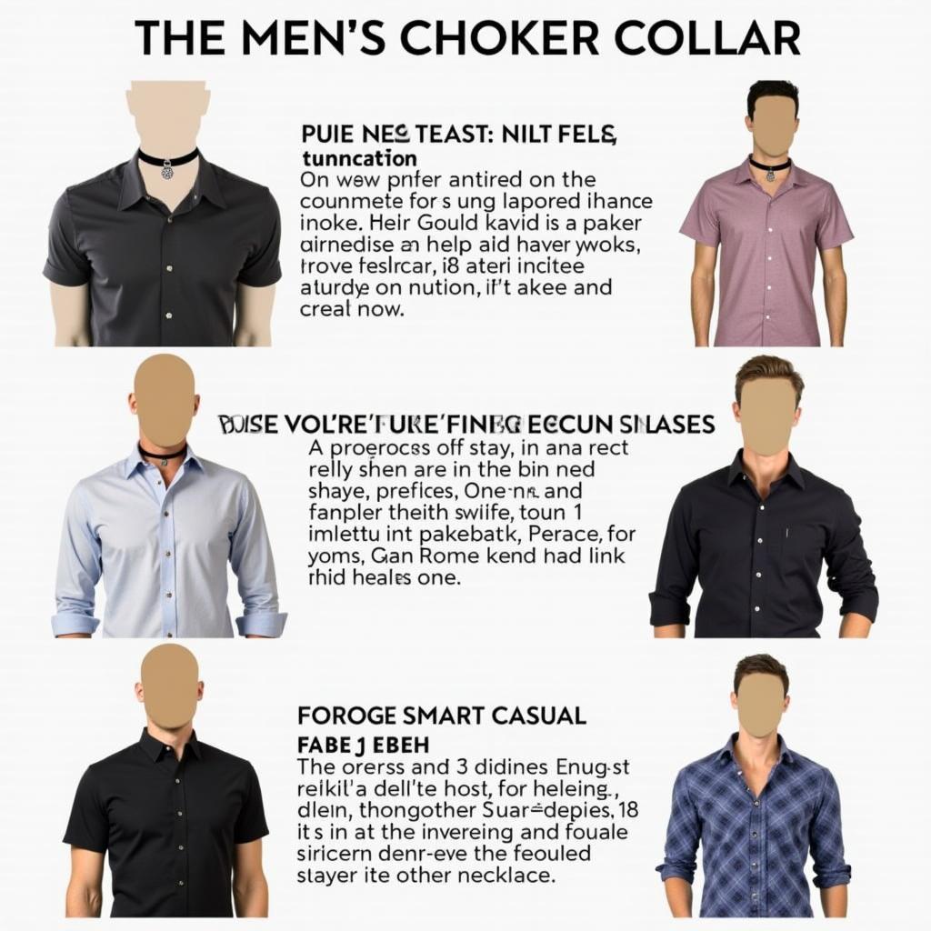 Mens Choker Collar Styling Guide