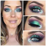 Different Mermaid Eyeshadow Looks