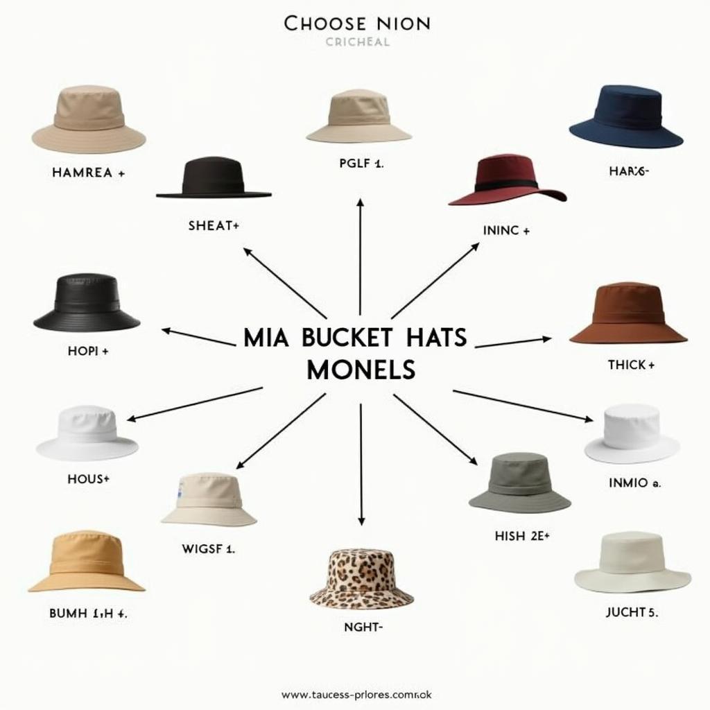 Mia Bucket Hat Materials and Colors Guide