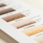 Choosing the Right Pigment Shade for Blonde Eyebrows