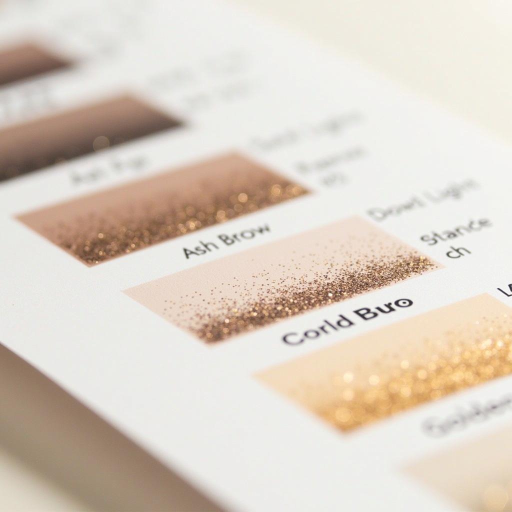 Choosing the Right Pigment Shade for Blonde Eyebrows