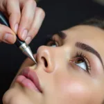 Microblading Procedure for Thick Brows