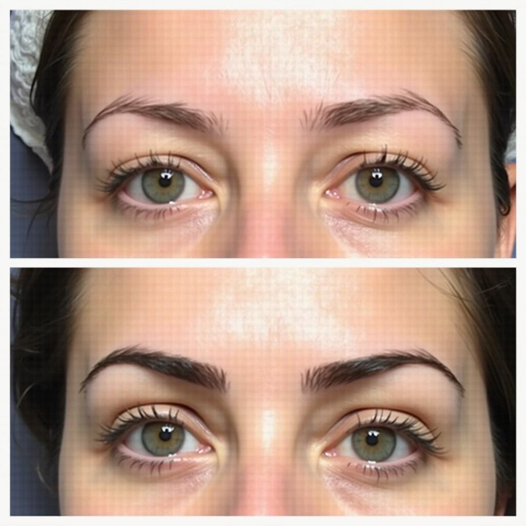 Microneedling Brows Before & After Photos