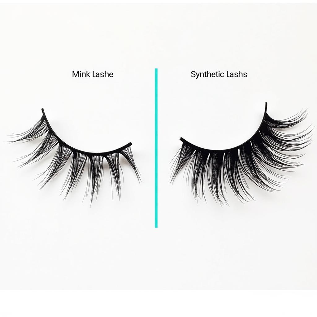 Comparing Mink and Synthetic Lashes