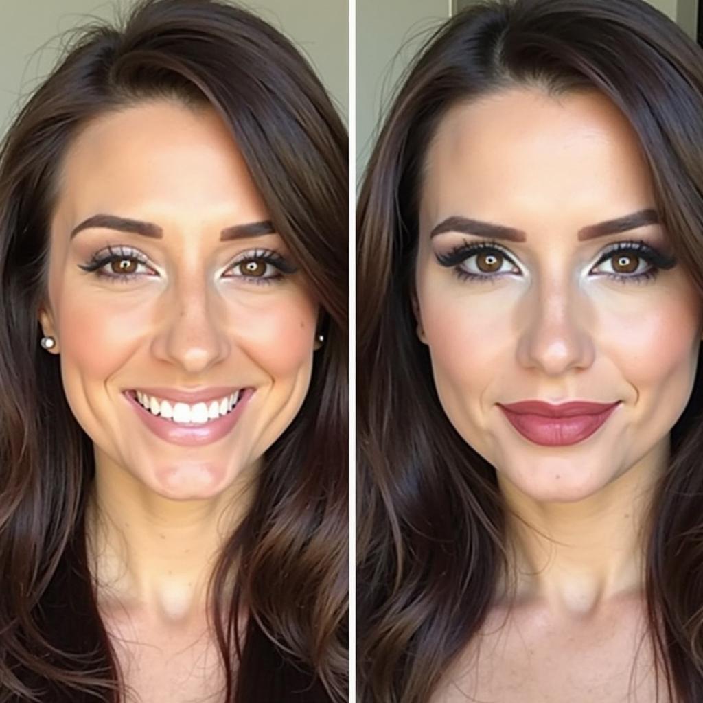 Makeup Looks for Mocha Hair