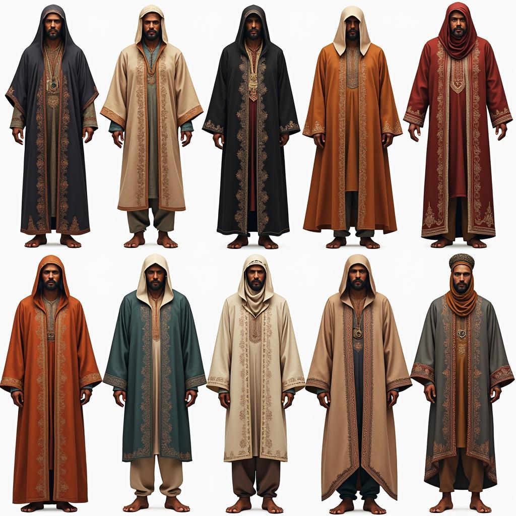 Different Styles of Moroccan Coats