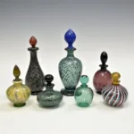 Variety of Murano Perfume Bottles