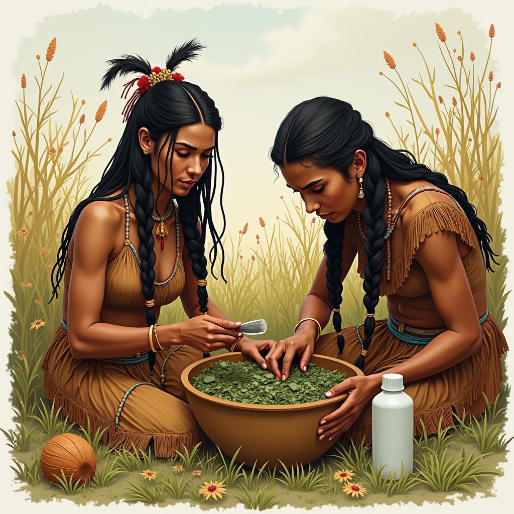 Native American Hair Care Rituals