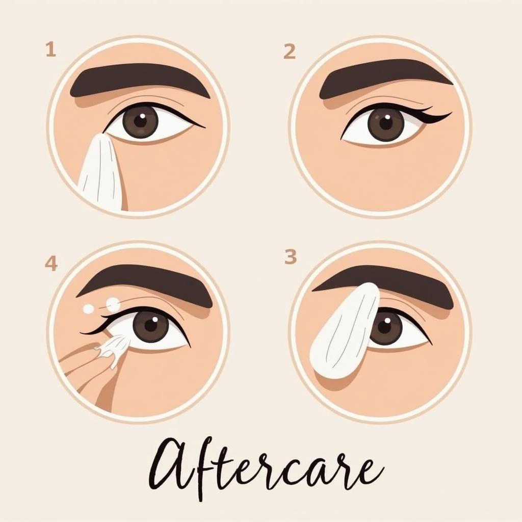 Natural Combo Brows Aftercare Tips