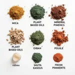 Natural Glitter Eyeshadow Ingredients