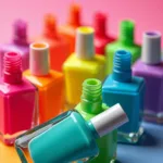 Variety of Neon Nail Polish Colors