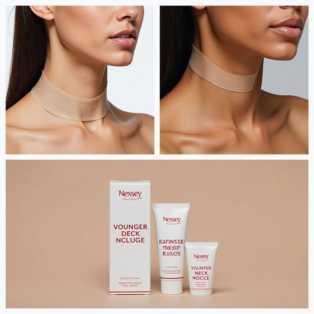 Nexsey Neck Tape on Different Skin Tones