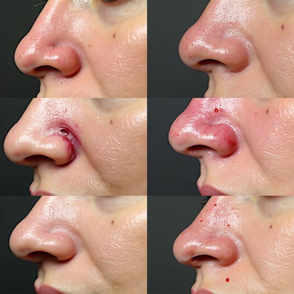 Nose Job Healing Photos - Week 1