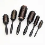 Various Nylon Round Brushes for Different Hair Types