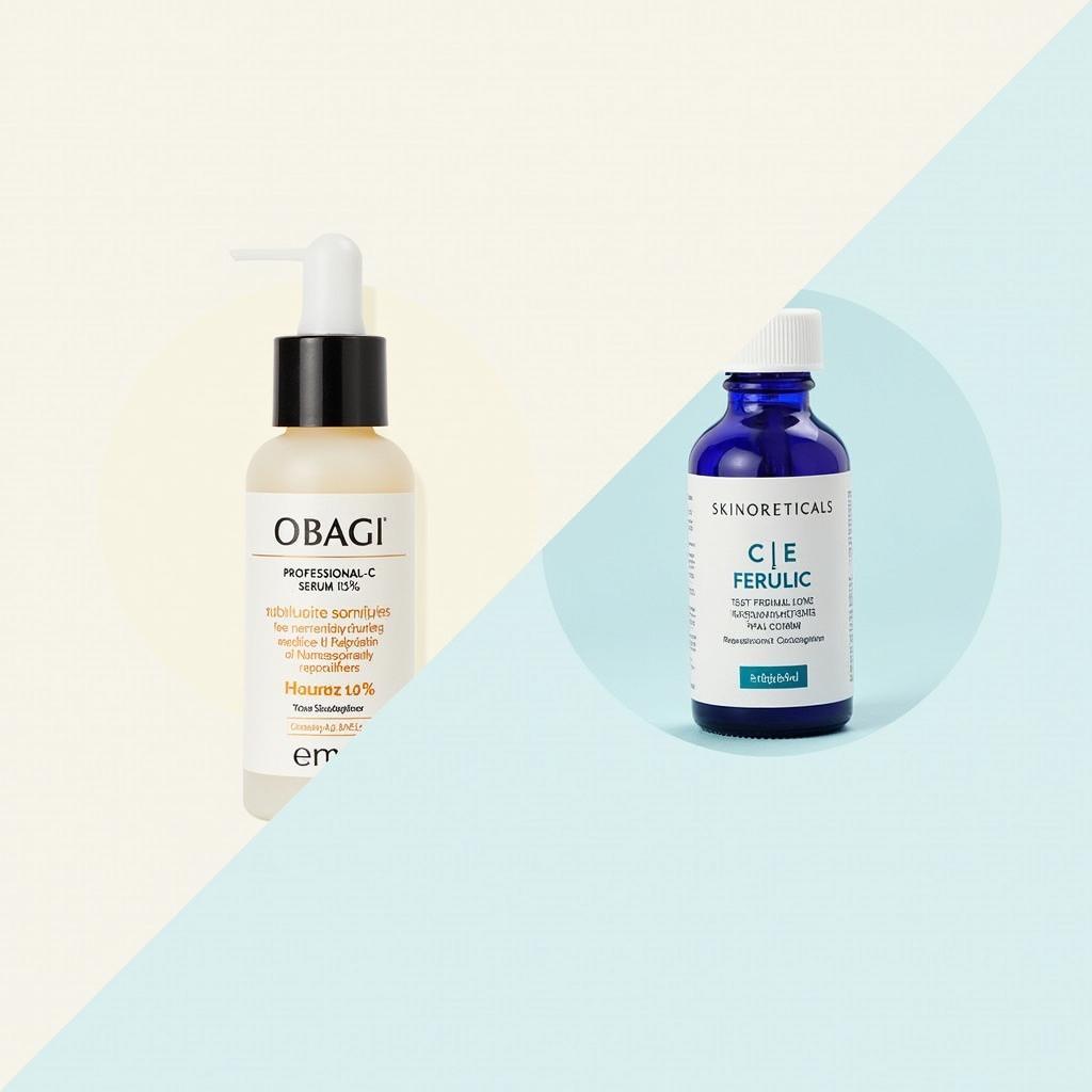 Obagi vs Skinceuticals Vitamin C Serums