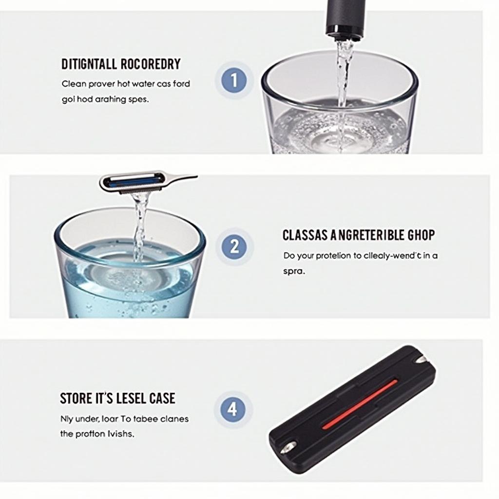 Maintaining Your On-the-Go Razor