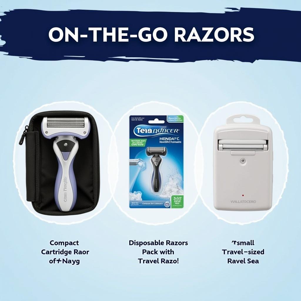 Types of On-the-Go Razors