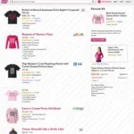 Online Retailers Selling Cancer Awareness Shirts