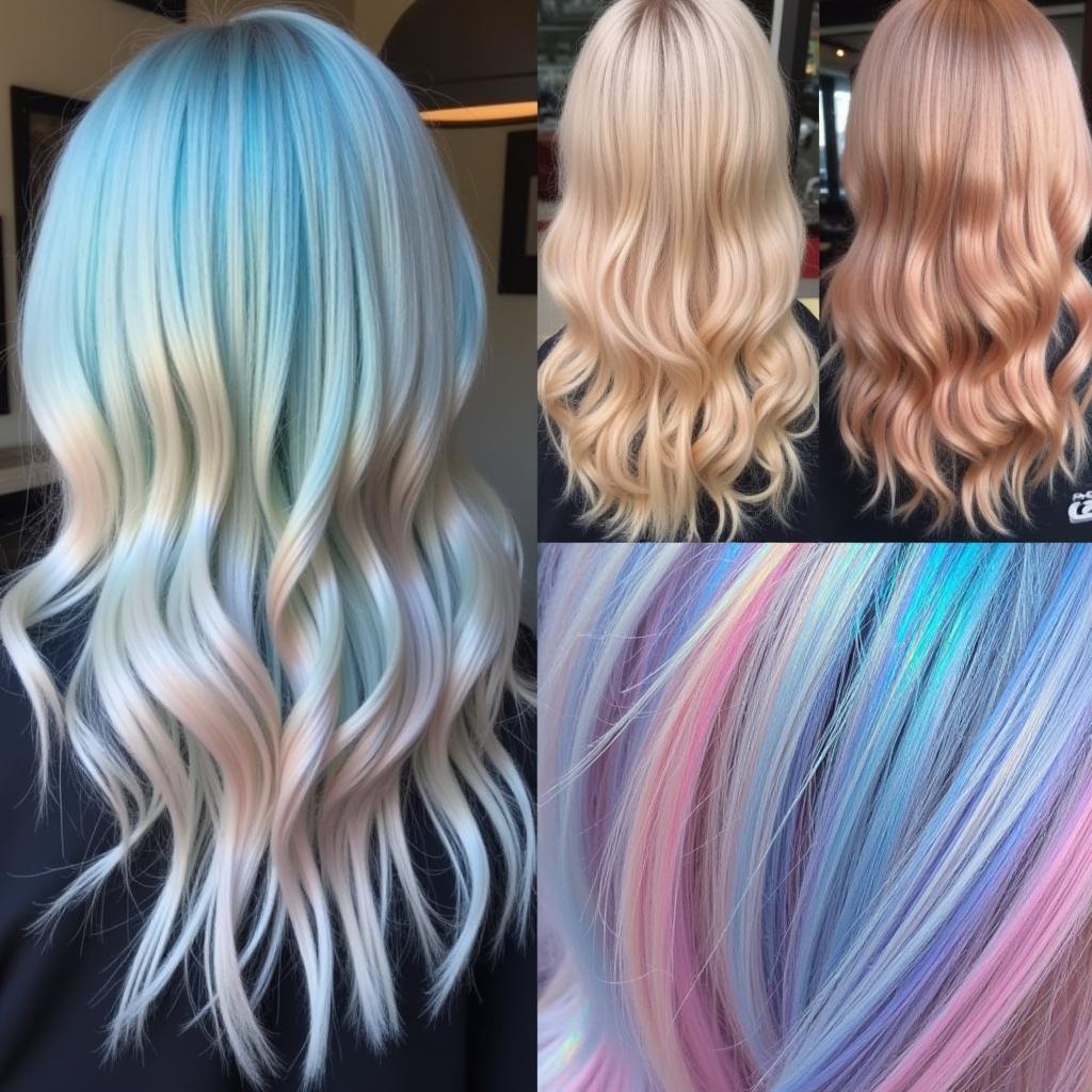 Examples of Opal Hair Color