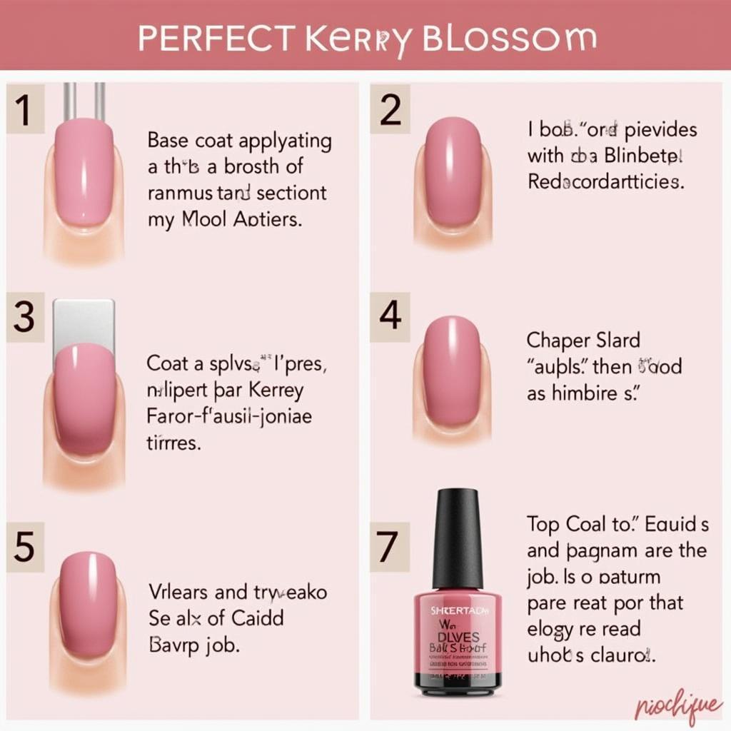 OPI Kerry Blossom Application Tips