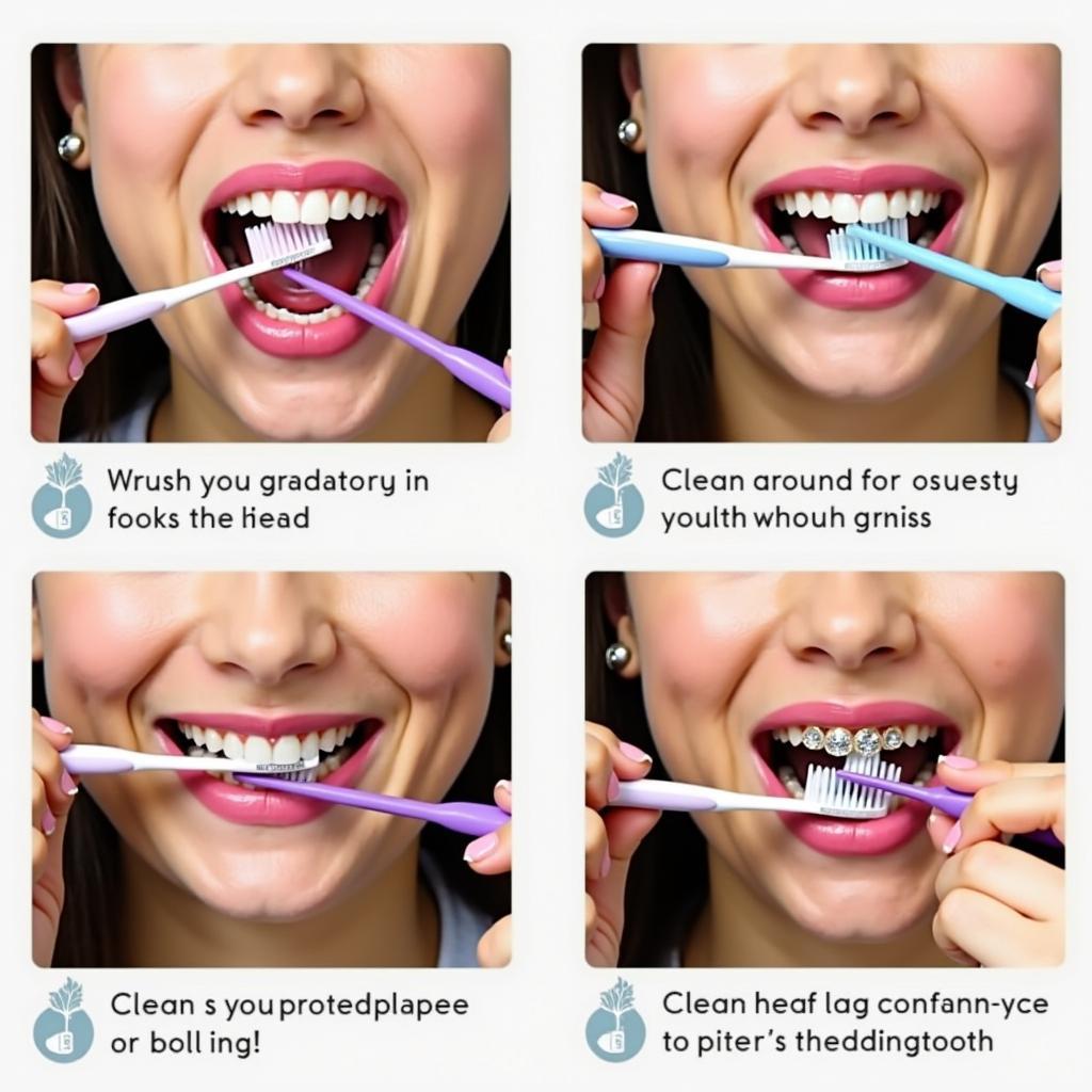 Maintaining Oral Hygiene with Colorful Teeth: Proper Brushing and Flossing Techniques