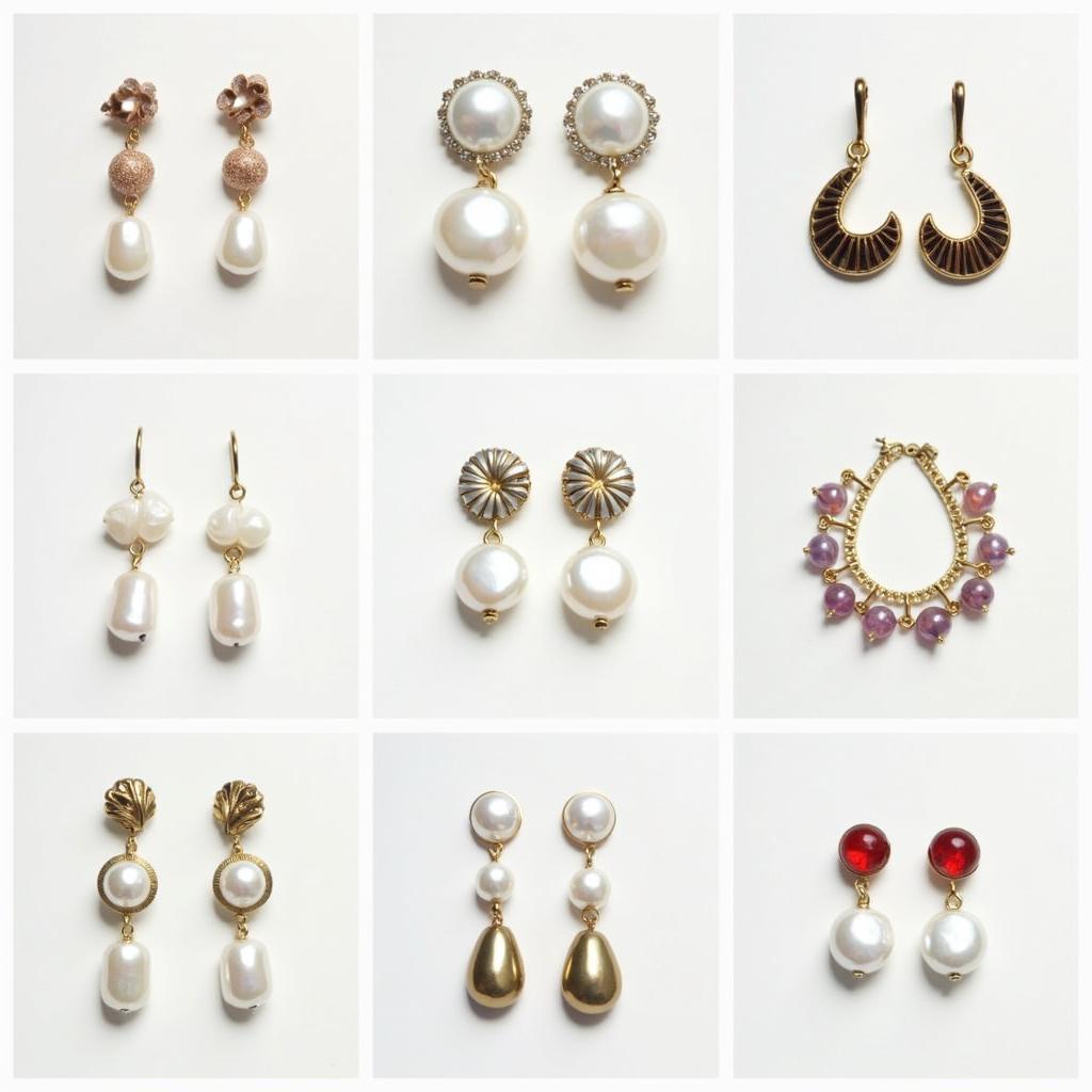 Modern Pearl Earring Designs